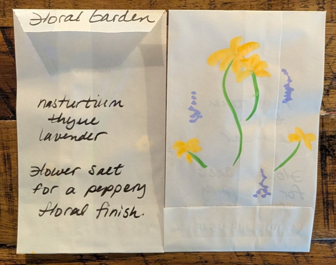 Floral Garden salt blend